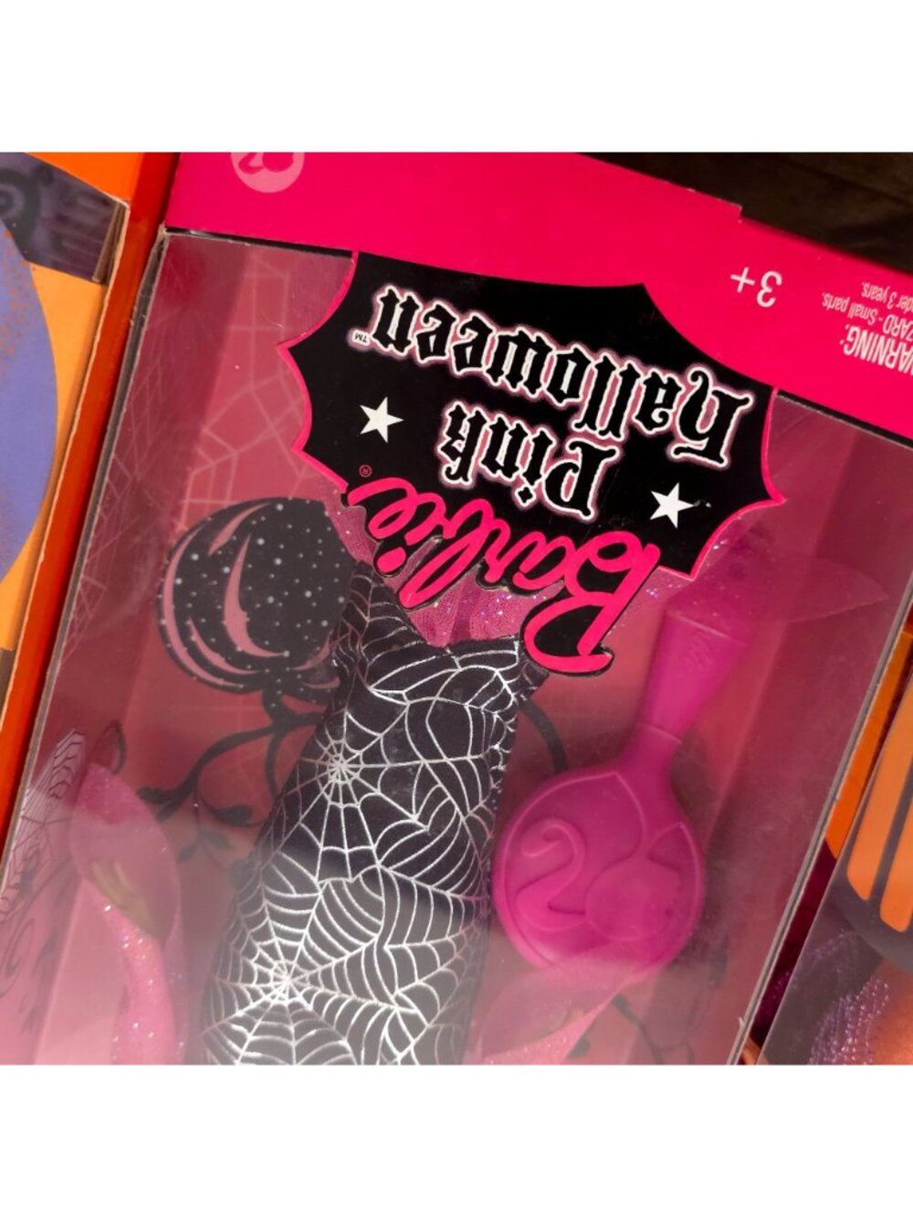New Barbie Halloween Doll Lot Enchanted Glow Fashion Spell Pink Witch NRFB - Picture 15 of 16
